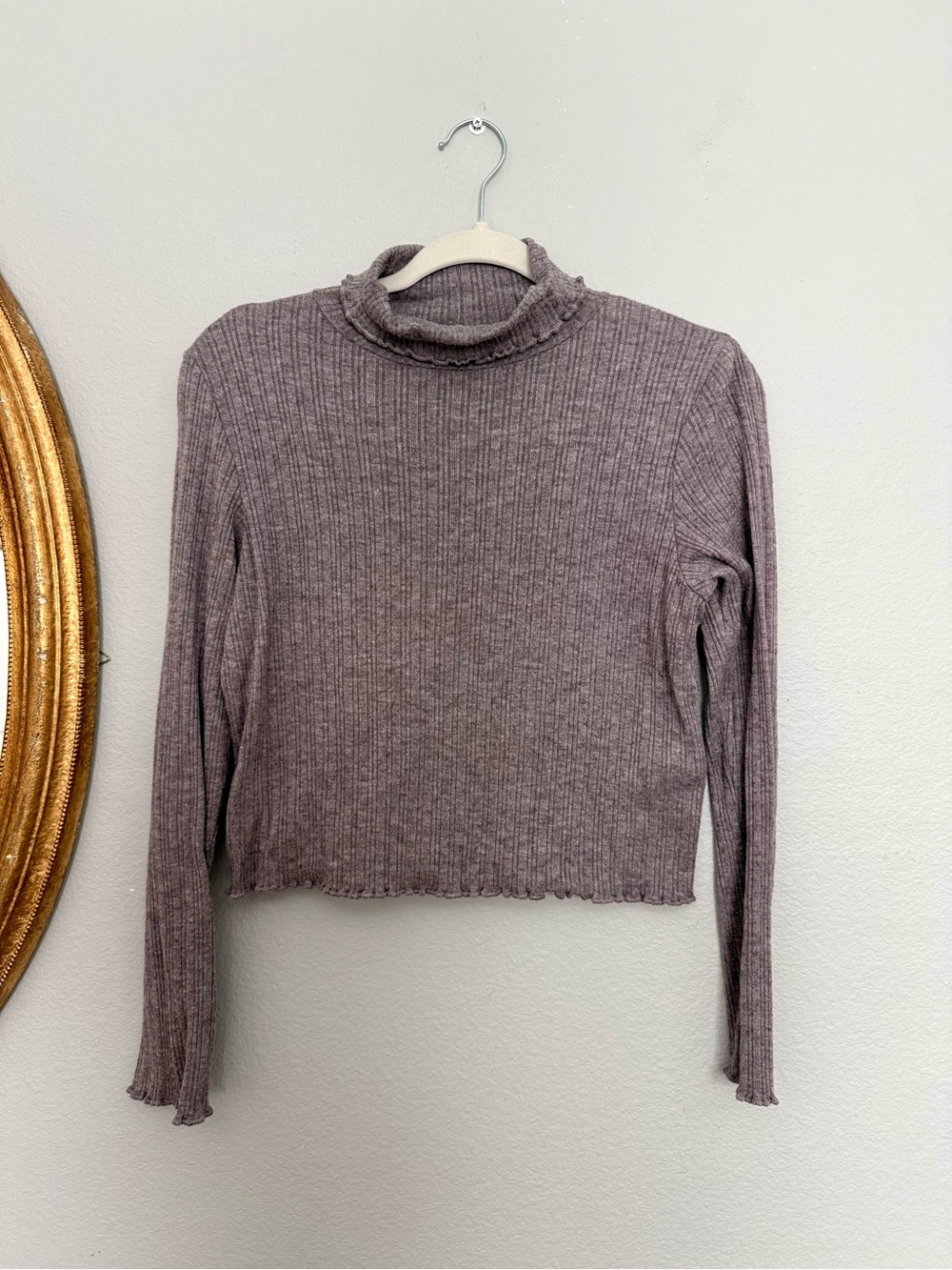 Madewell cropped sweater